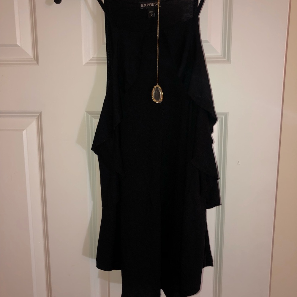 Flowy Black Tank